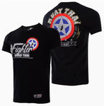 Vszap VT025 Muay Thai Boxing T-Shirt S-4XL Black