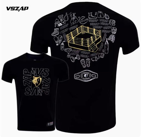 Vszap VT039 MMA T-Shirt S-4XL Black