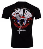 Vszap VT042 Muay Thai Boxing T-Shirt S-4XL Black