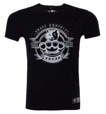 Vszap Brass Knuckles VT043 MMA T-Shirt S-4XL Black