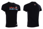 Vszap VT049 Muay Thai Boxing T-Shirt S-4XL Black