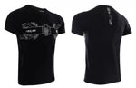 Vszap VT050 Muay Thai Boxing T-Shirt S-4XL Black