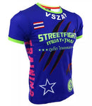 Vszap Street Fighter VT057 Muay Thai Boxing Dry Tech T-Shirt S-4XL
