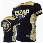 Vszap Octagon VT062 Muay Thai Dry Tech T-Shirt S-4XL Yellow