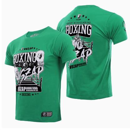 Vszap VT081 Boxing T-Shirt S-2XL Green