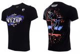 Vszap VT083 Muay Thai Boxing T-Shirt S-2XL Black