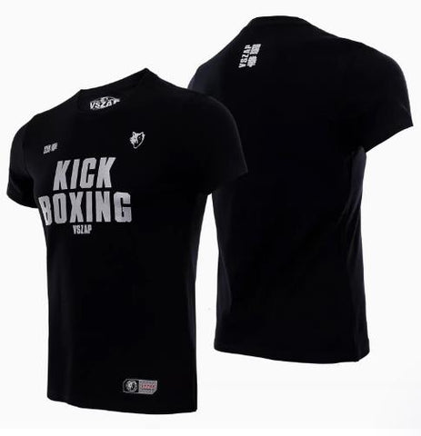 Vszap VT084 Kick Boxing T-Shirt S-2XL Black