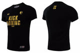 Vszap VT084 Kick Boxing T-Shirt S-2XL Black Gold