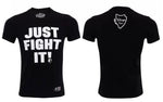 Vszap Just Fight It VT086 Muay Thai Boxing T-Shirt S-2XL Black