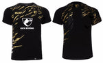 Vszap VT091 Kick Boxing T-Shirt S-2XL Black Gold