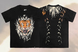 Vszap VT093 Tiger Muay Thai Boxing T-Shirt S-2XL Black