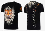 Vszap VT093 Tiger Muay Thai Boxing T-Shirt S-2XL Black
