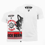 Vszap VT099 Muay Thai Boxing T-Shirt S-2XL White