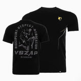 Vszap Best In The Fight VT085 Muay Thai Box-T-Shirt, S-2XL, Weiß