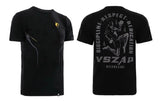 Vszap Best In The Fight VT085 Muay Thai Box-T-Shirt, S-2XL, Weiß