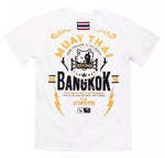 Vszap Best In The Fight VT085 Muay Thai Box-T-Shirt, S-2XL, Weiß