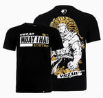 Vszap VT104 Bangkok Muay Thai Boxing T-Shirt S-2XL Black