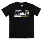 Vszap VT104 Bangkok Muay Thai Boxing T-Shirt S-2XL Black