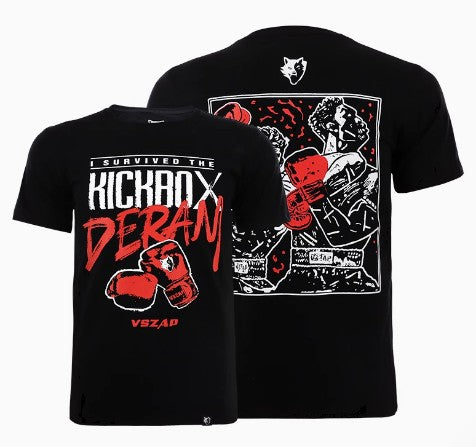 Vszap Best In The Fight VT085 Muay Thai Box-T-Shirt, S-2XL, Weiß