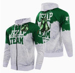 Vszap VTHJ003 Boxing Team Quick Dry Zip Up Hoodie Long Sleeve XS-3XL