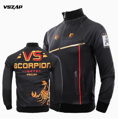 Vszap VTHJ004 Scorpion Quick Dry Zip Up Jacket Long Sleeve XS-3XL