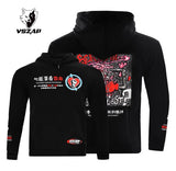 Vszap VTHJ021 Fiery Passion Zip Up Hoodie Long Sleeve S-2XL