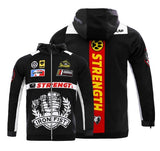 Vszap VTHJ024 Strength Zip Up Hoodie Long Sleeve S-2XL