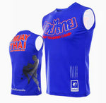 Vszap Training Camp VTT015 Muay Thai Boxing Dry Tech Vest Tank Top S-4XL Blue