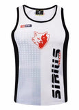 Vszap VTT030 Muay Thai Boxing Quick Dry Vest Tank Top S-2XL White