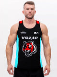 Vszap VTT031 Muay Thai Boxing Quick Dry Vest Tank Top S-2XL Black