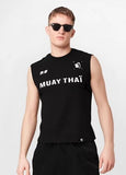 Vszap VTT032 Muay Thai Boxing Vest Tank Top S-2XL Black