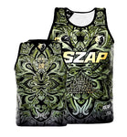 Vszap VTT034 Fighting Spirit Muay Thai Boxing Quick Dry Vest Tank Top S-2XL Green