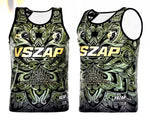 Vszap VTT034 Fighting Spirit Muay Thai Boxing Quick Dry Vest Tank Top S-2XL Green