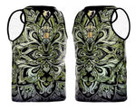 Vszap VTT034 Fighting Spirit Muay Thai Boxing Quick Dry Vest Tank Top S-2XL Green