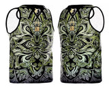 Vszap VTT034 Fighting Spirit Muay Thai Boxing Quick Dry Vest Tank Top S-2XL Green