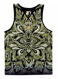 Vszap VTT034 Fighting Spirit Muay Thai Boxing Quick Dry Vest Tank Top S-2XL Green