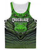 Vszap VTT034 Crocblade Muay Thai Boxing Quick Dry Vest Tank Top S-2XL