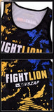 Vszap VTT036 Fight Lion Muay Thai Boxing Quick Dry Vest Tank Top S-2XL