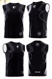 Vszap VTT037 Dark Blade Armor Muay Thai Boxing Quick Dry Vest Tank Top S-2XL