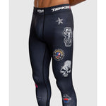 Venum-05262-108 x TEKKEN 8 Paul Phoenix Spats Size S-XXL Black Blue