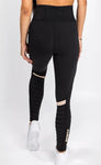 Clearance Venum Moto Leggings For Women XS-L Black Sand