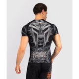 VENUM-05403-109 Gladiator 5.0 Rashguard Shortsleeve M-XL Black Silver