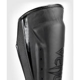 VENUM-04261-114 ELITE EVO MUAY THAI BOXING MMA SHIN GUARD PROTECTOR Size M-XL Black Black