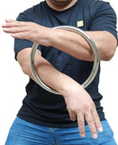 Traditional Martial Art Wing Tsun Kung Fu Smooth Durable Stainless Steel Rattan Training Ring Size S/M/L