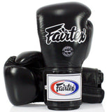 Fairtex Super Sparring GLOVES Locked Thumb 16 oz Black