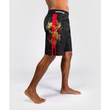 Venum x TEKKEN 8 Marshall Law MMA Fight Shorts XS-XXL Black Red Gold