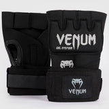 VENUM GEL KONTACT QUICK GOLVES HANDWRAPS Size L Black Silver