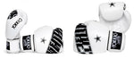 YOKKAO LETTERING MUAY THAI BOXING GLOVES 8-16 oz White