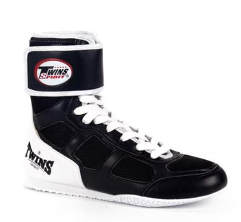 TWINS SPIRIT TBS3 BOXING SHOES BOXING BOOTS EUR 37-46 BLACK / RED