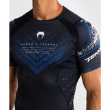 Venum-05261-108 x Tekken 8 Paul Phoenix Rashguard Compression T-shirt S-XXL Black Blue